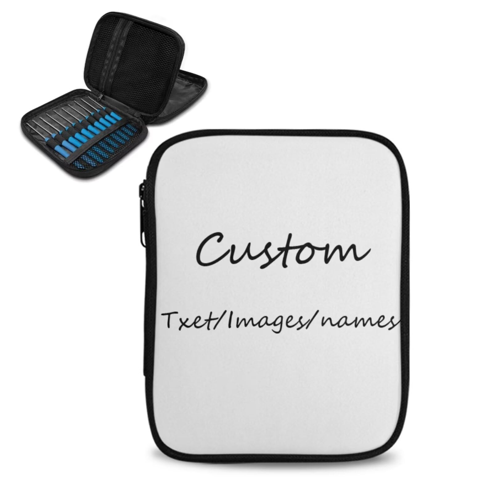 Personalized Crochet Hook Case Custom Crochet Organizers and Storage for Travel