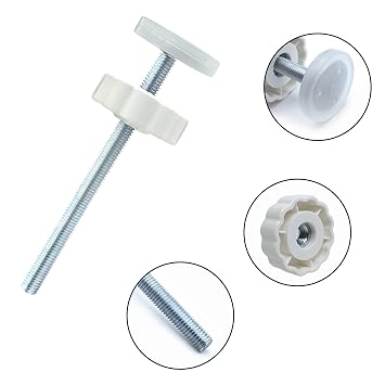 4 Pack Baby Gate Extender Extension(White, 8MM)