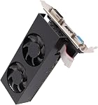 750 Carte Ti Graphics, 4GB GDDR5 128Bit Game Graphic avec ventilateur de refroidissement PCI Expression 3.0 X16 Interface DVI et HDMI Interface de sortie
