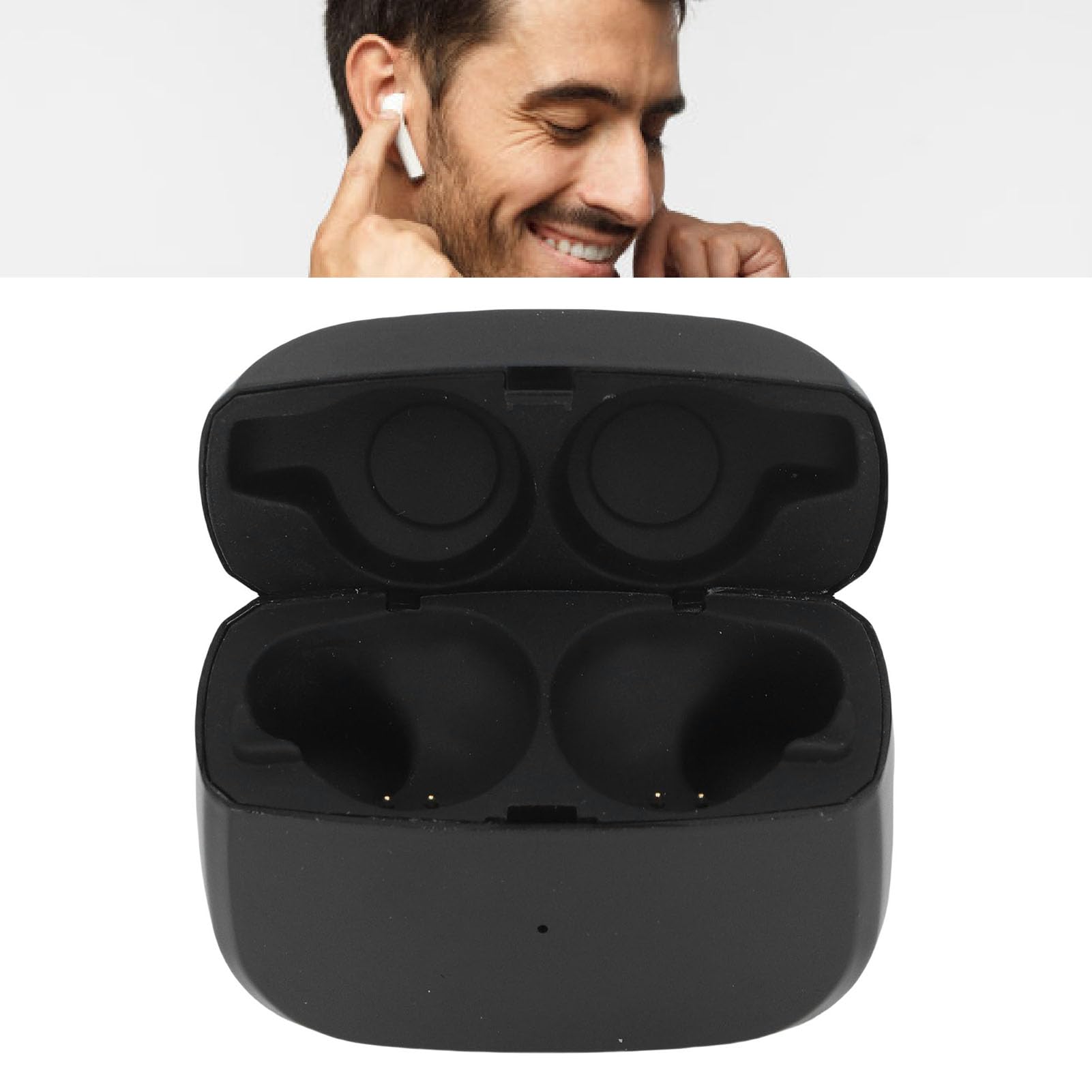 Acouto Estuche de Carga Apto para Auriculares Active 65t Estuche para Auriculares Fit 65t de Carga para para Bluetooth Reemplazo del de de Inalámbricos