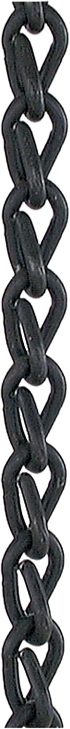 B&P Lamp® #16 Black Oxide Steel, Double Jack Chain, Foot