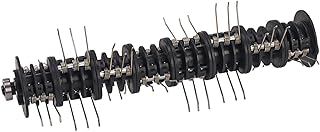 Oryginalny walec aeratora 3421109 Einhell RG-SA 1433 (akcesoria do wertykulatora, pasuje do elektrycznych wentylatorów wertykulatora RG-SA 1433, 48 pazurów)