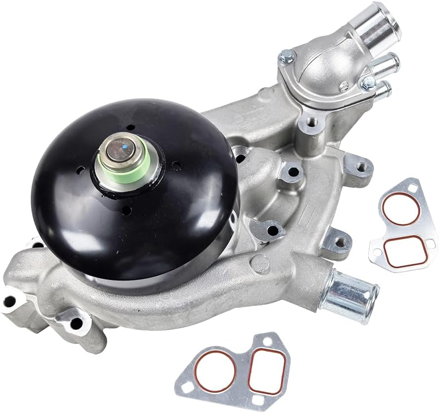 AW6009 Engine Water Pump w/Thermostat | Fit for Chevrolet Chevy Avalanche Colorado Express Trailblazer Tiltmaster, GMC Canyon Savana, Hummer H3, Cadillac Buick Saab 4.8L 5.3L 6.0L | OE 45002 252-901