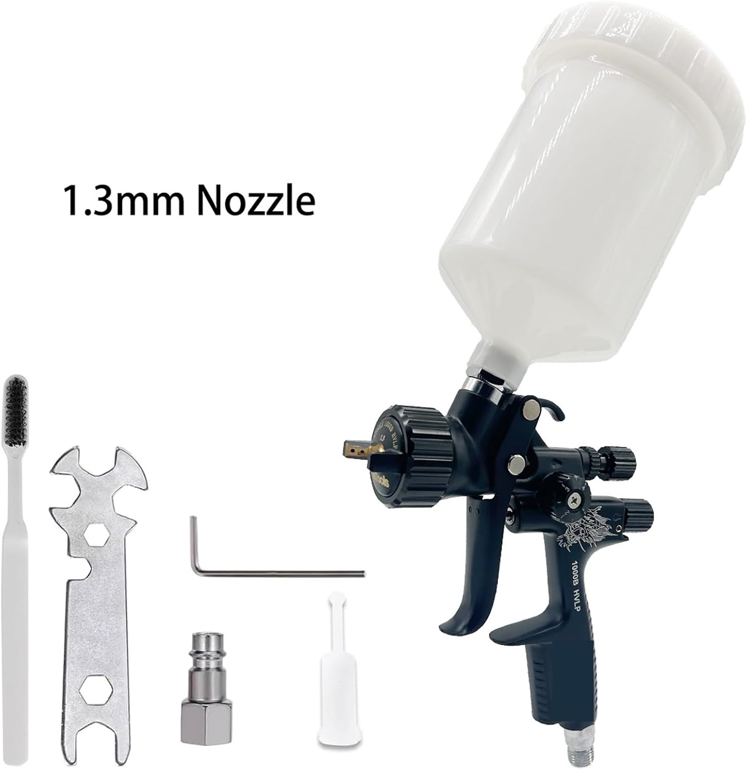1pc Spray 1.3 Or 1.4MM Car Repair Paint Spray for Painting Car Aerografo Paint Sprayer Airbrush Air Spray(1.3 HVLP)