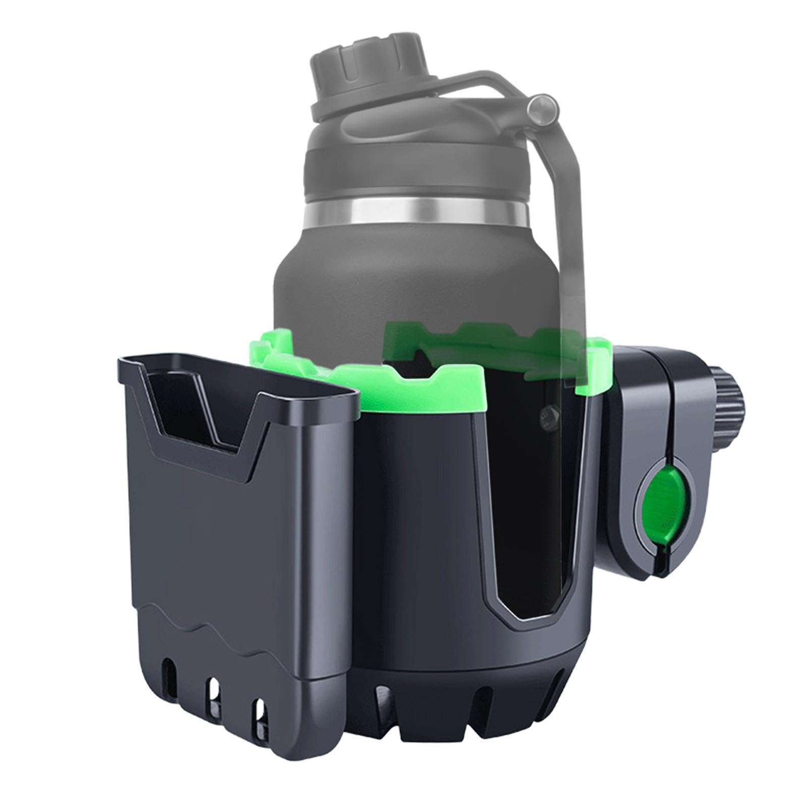 Set Portabevande E Supporto Telefono Per Bici E Moto - Regolabile 360°, Per Bottiglie Grandi E Smartphone