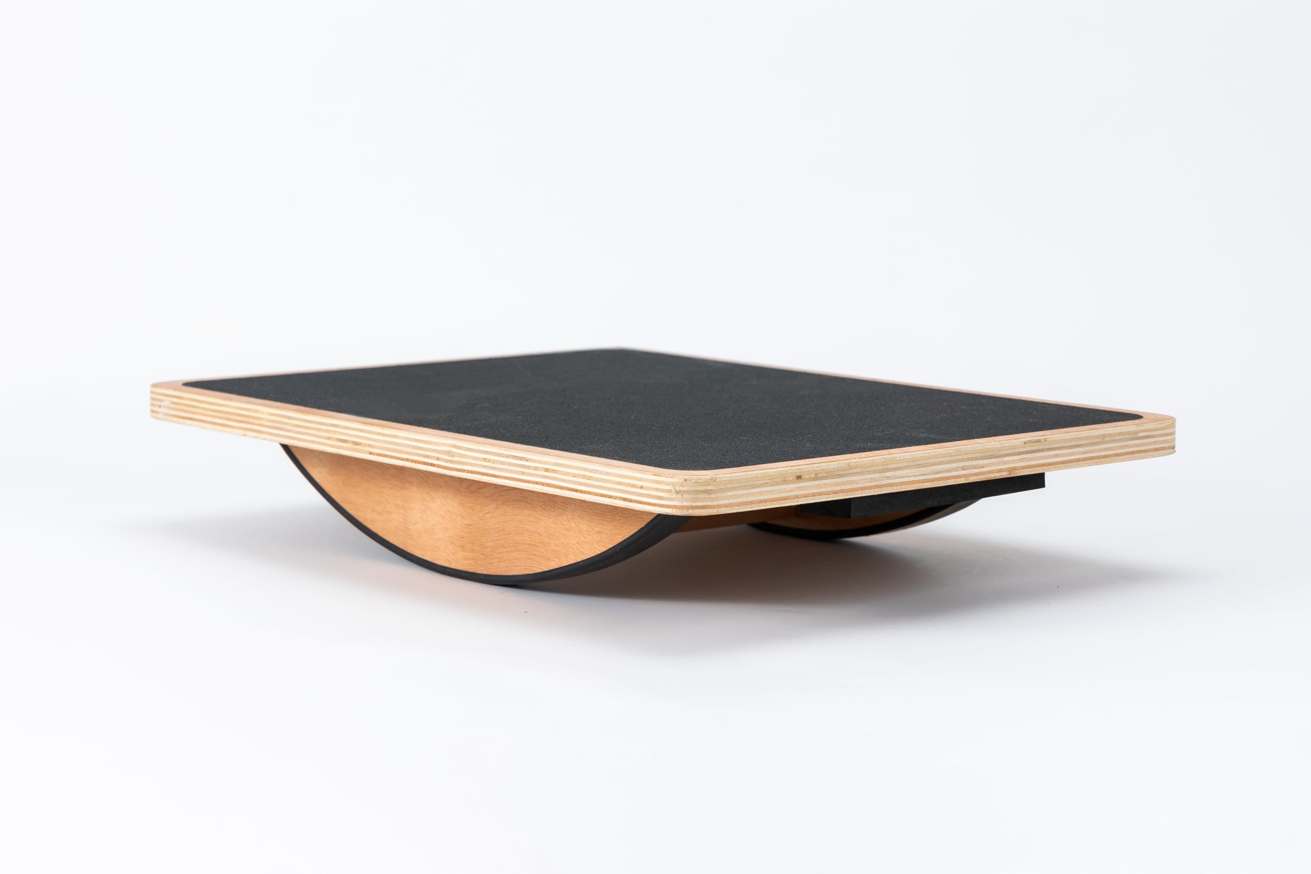 Balance Board Wobble Board for Adults and Kids - Anti-Slip 350LBS Balance Board for Physical Therapy,Balance Training,Posture Correction,Standing Desk Core Strength Wooden Balance Rocker Board