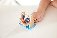 Vista 4 de Hape Juego de animales de madera para casa de muñecas de mascotas y familias 2