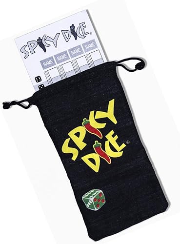 Miniatura 2 de Spicy Dice - Un juego para adultos, niños y familia. Te gustan los juegos de cartas y de mesa Como Farkle, Tenzi, LCR y yate Te encantarán los dados