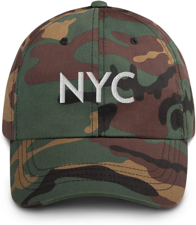 New York City, NYC Hats, New York City Gifts, Embroidered Mens Womens NY Baseball Cap Souvenirs
