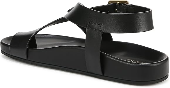 Amazon.com | Franco Sarto Womens Blair Sandal Black 5 M | Flats