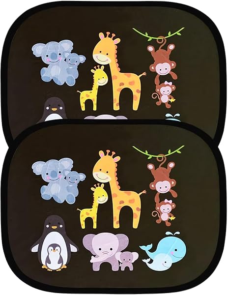 astarye Solar Protection Car SunShade Side Window Windscreen Roof Window for Children Adults Adsorption Electrostatic - 1
