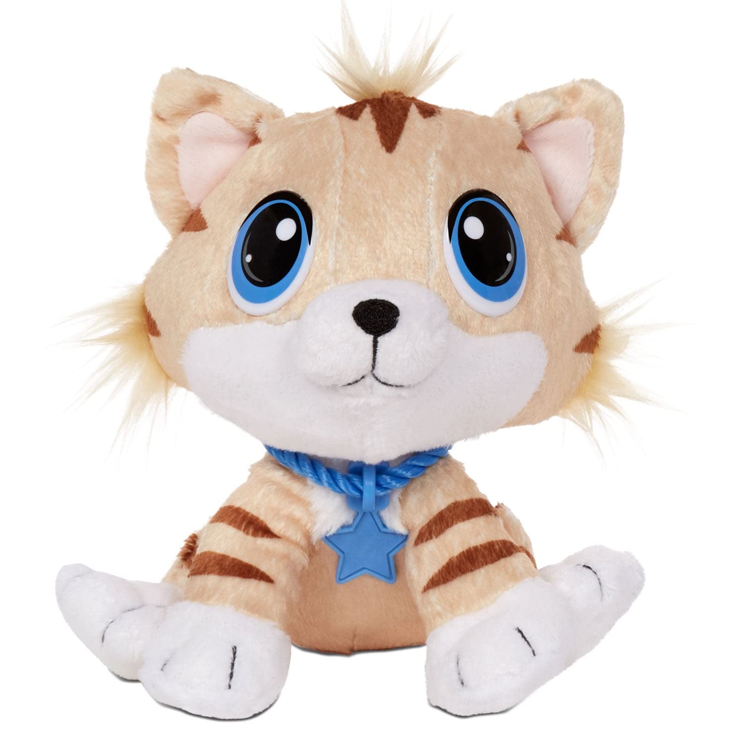 Rescue Tales Babies - Tabby Kitten | Soft Cuddly Plush Pet Toy with Collar, Tag, Home, Stickers, Activities | Ages 3+
