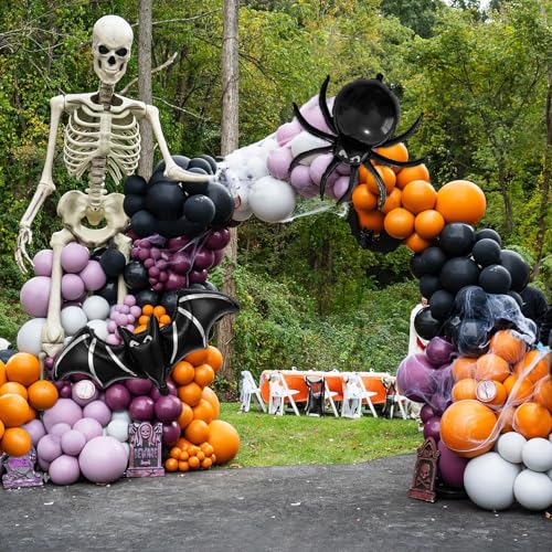 Boho Halloween Balloon Arch Garland Kit...