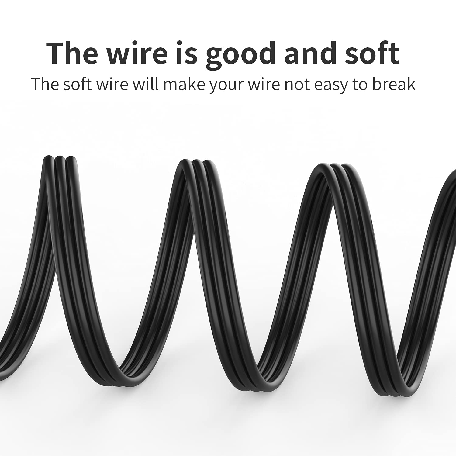 Audio-Video-Cinch-Kabel, 4,5 m, 3 RCA auf 3 Cinch-Verbund-AV-Kabel, kompatibel mit Set-Top-Box, Lautsprecher, Verstärker, DVD-Player, 24 K vergoldet