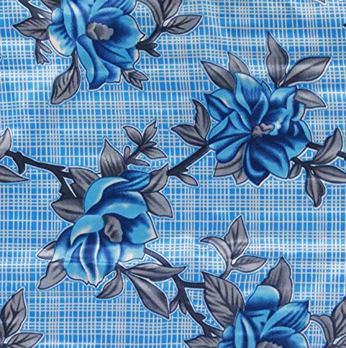 Image of Polyester 3-Layered Microwave Oven Top Cover With 4 Utility Pockets Suitable for Upto 30 Liter (Color- Blue, Size-36x14 Inches)
