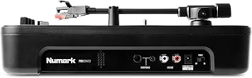 Numark Pt01 خدش القرص الدوار المحمول مع مفتاح خدش وحمل Cae