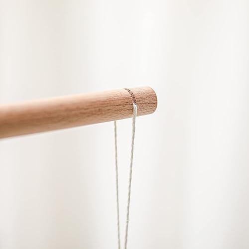 Miniatura 7 de Brazo móvil para cuna HBM - Brazo móvil giratorio de madera para cuna de 28 a 33 pulgadas, colgador móvil para bebé, decoración de guardería,