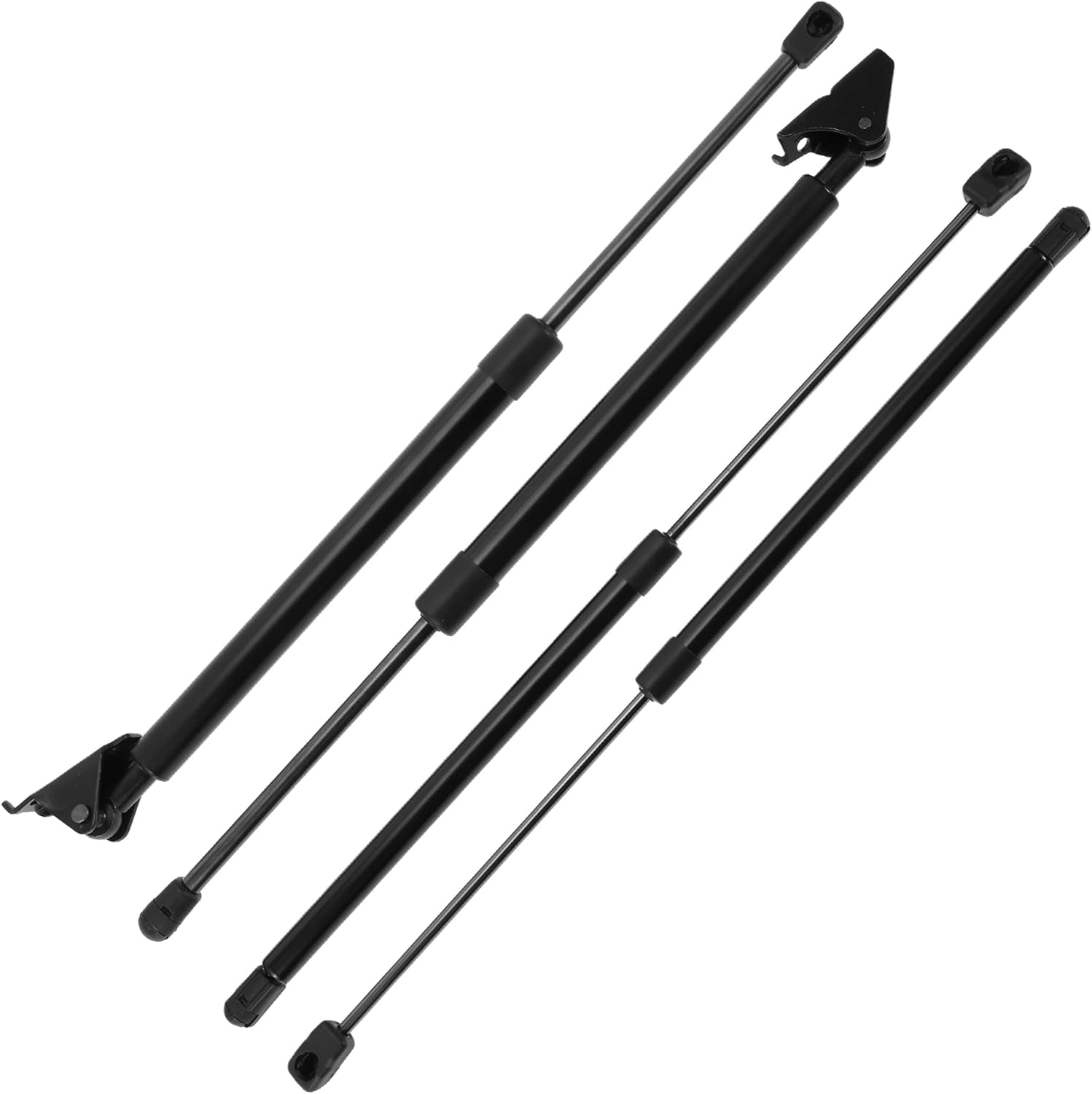 Lift Supports Struts for Jeep Grand Cherokee ZJ SUV 1994-1998 No.55076210/55075704AB Rear Window Glass & Tailgate Gas Spring Black 4 Pcs