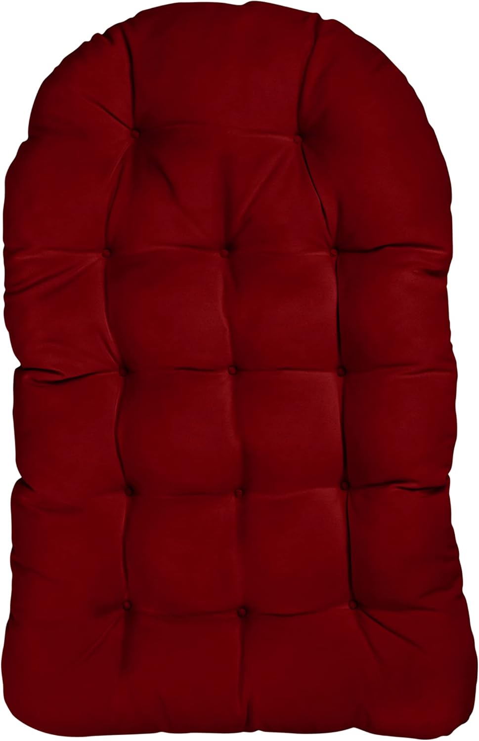 Sorra Home Egg Chair Cushion, 1 Count (Pack of 1), Crimson