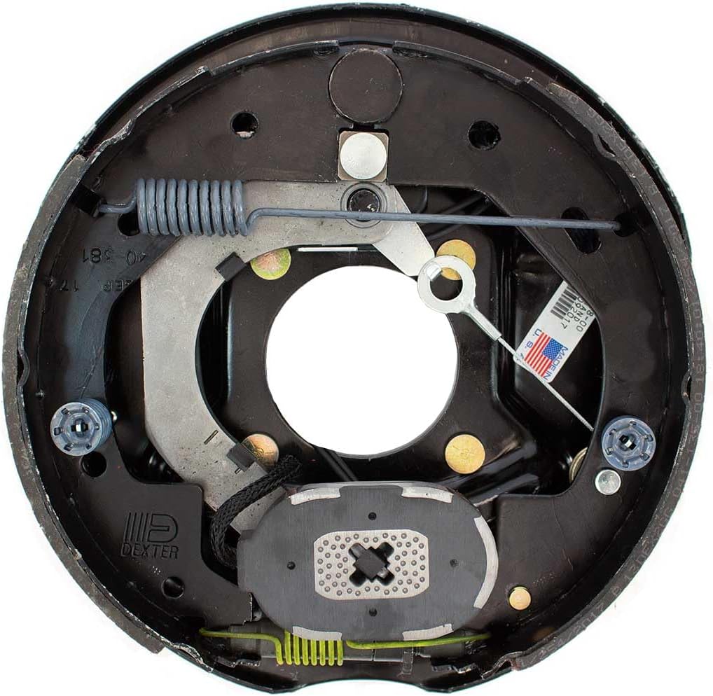 Dexter Axle Left Hand 10" x 2-1/4" Electric Brake Assembly for 4400 lbs. Dexter® Axle, Nev-R-Adjust - K23-478-00