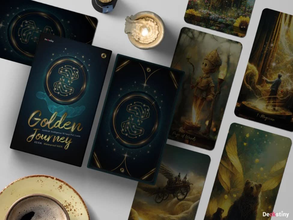 Amazon | Kancharo タロットカード 81 枚 タロット占い【ゴールデン