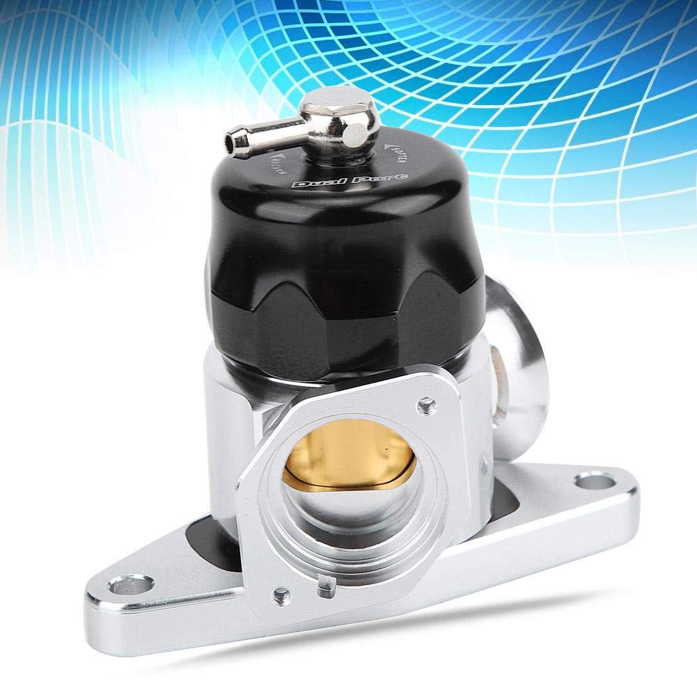 Car Blow Off Valve Dump Valve Car Dump Valve Replacement Parts Aluminium Alloy Fit for WRX Black