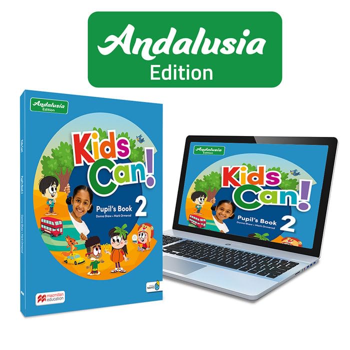 KIDS CAN! Andalucia 2 Pupil's Book: libro de texto de inglés impreso con acceso a la versión digital