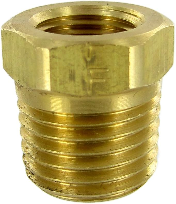 Brass Bushing - 1/2" x 3/8"