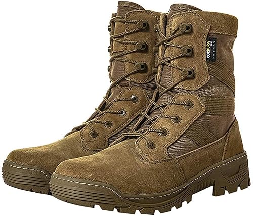 Botas tácticas para hombre, botas militares de trabajo, combate del desierto, botas de combate del ejército para senderismo, motocicleta, escalada
