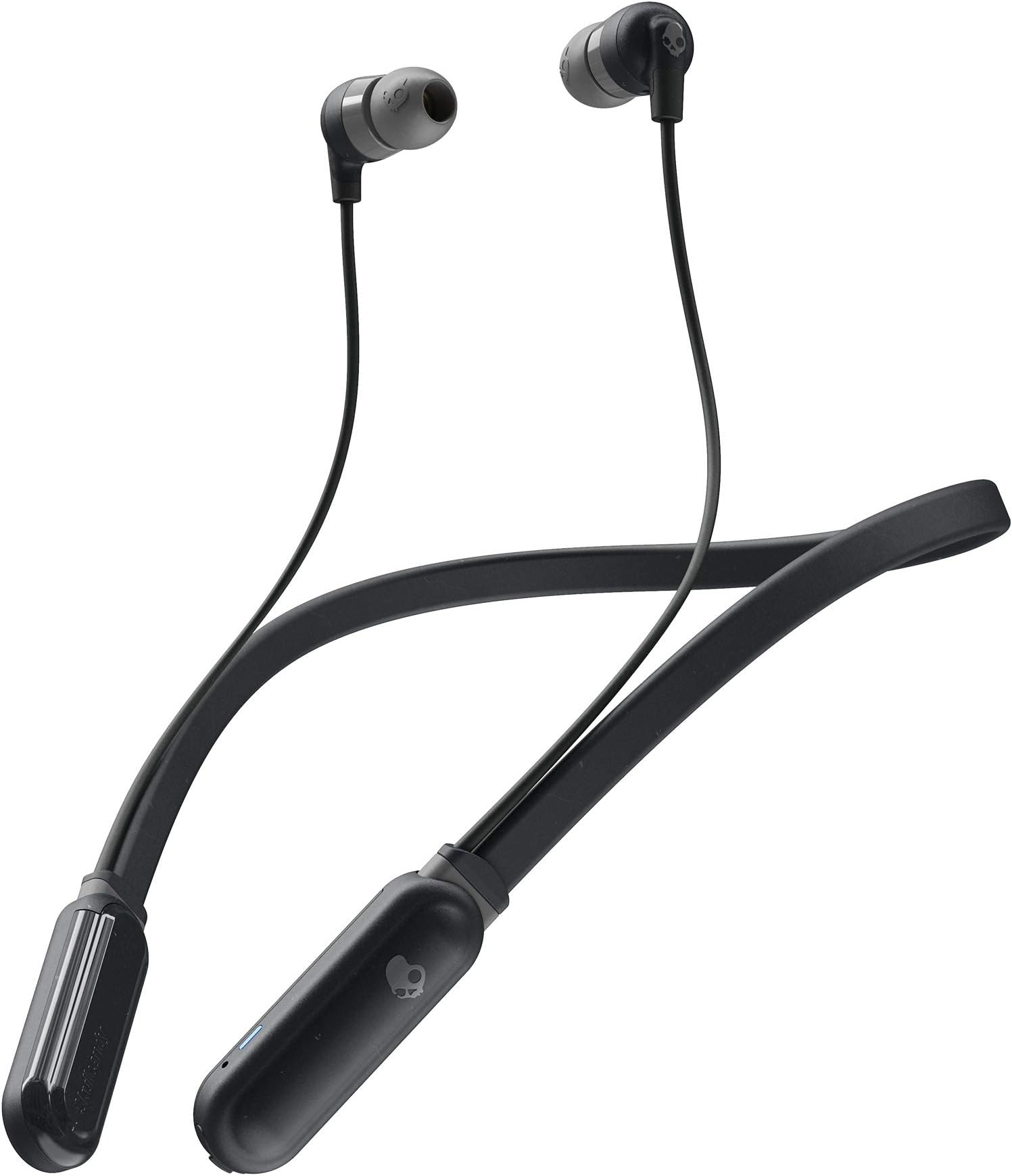 Skullcandy S2Iqw-M448 Ink'D+ Wireless Earphones With Microphone - Black/Black/Gray