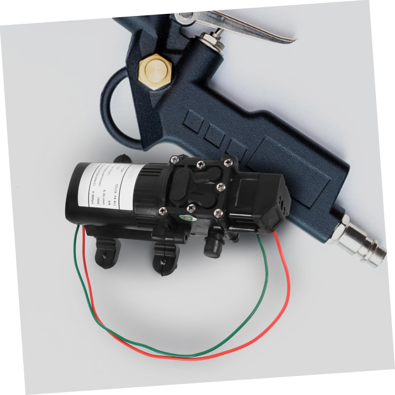 6l/ Bomba de Diafragma Eléctrica 12v 70w Apagado Automático