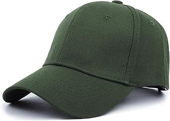 Baseball Cap Solid Color Adjustable for Men Women Summer Truck Hat Lightweight Soft