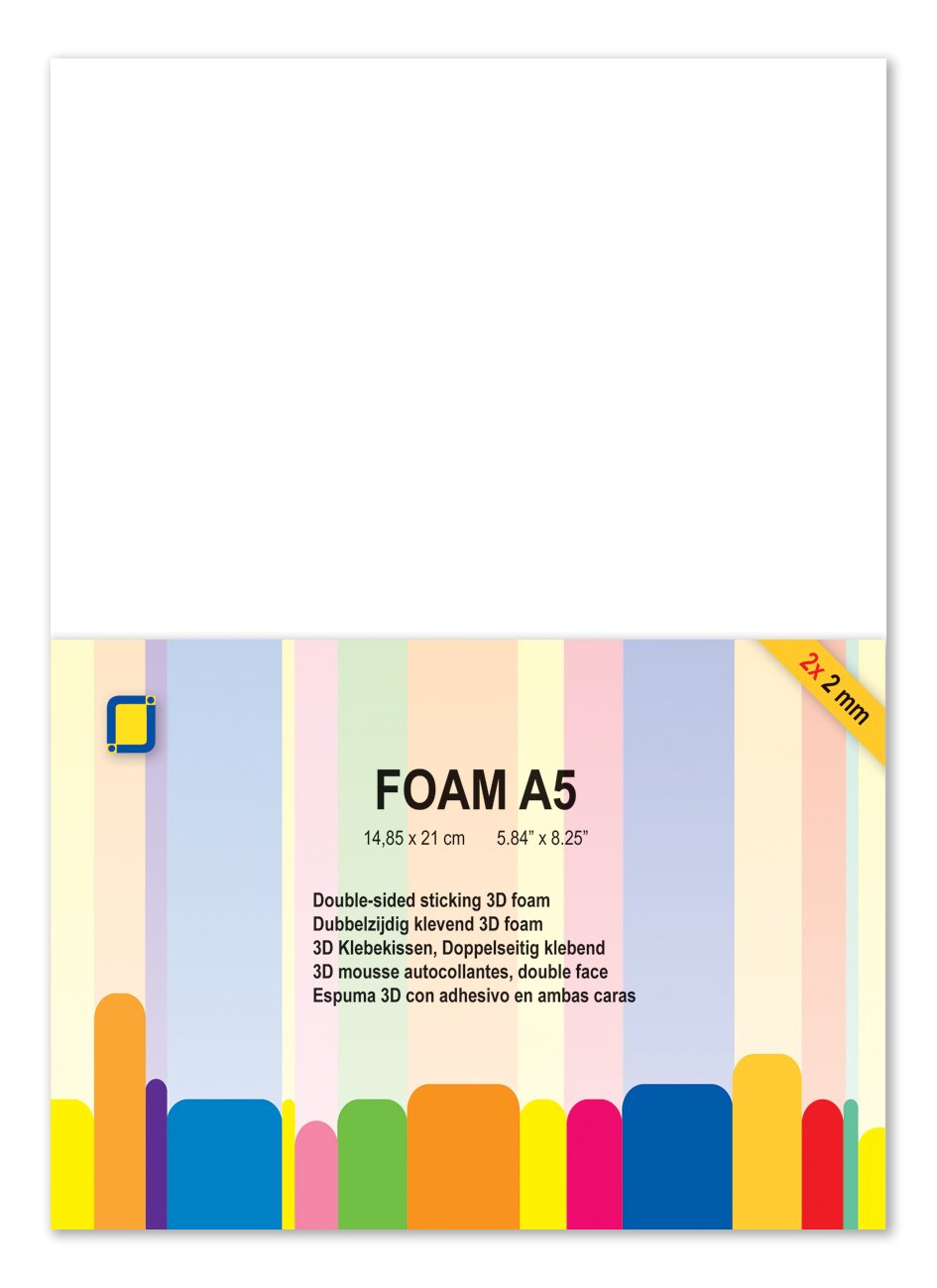 Jeje White Foam Sheets, 2 Mm