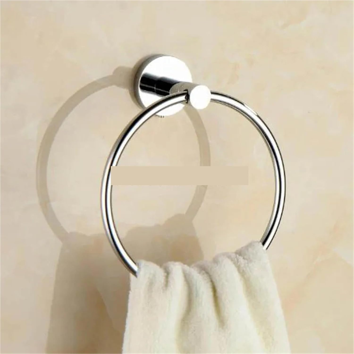 Wall Mounted Round Shape Chrome Color Plated Copper Material Towel Ring for Bathroom Accessories Holder YT10191