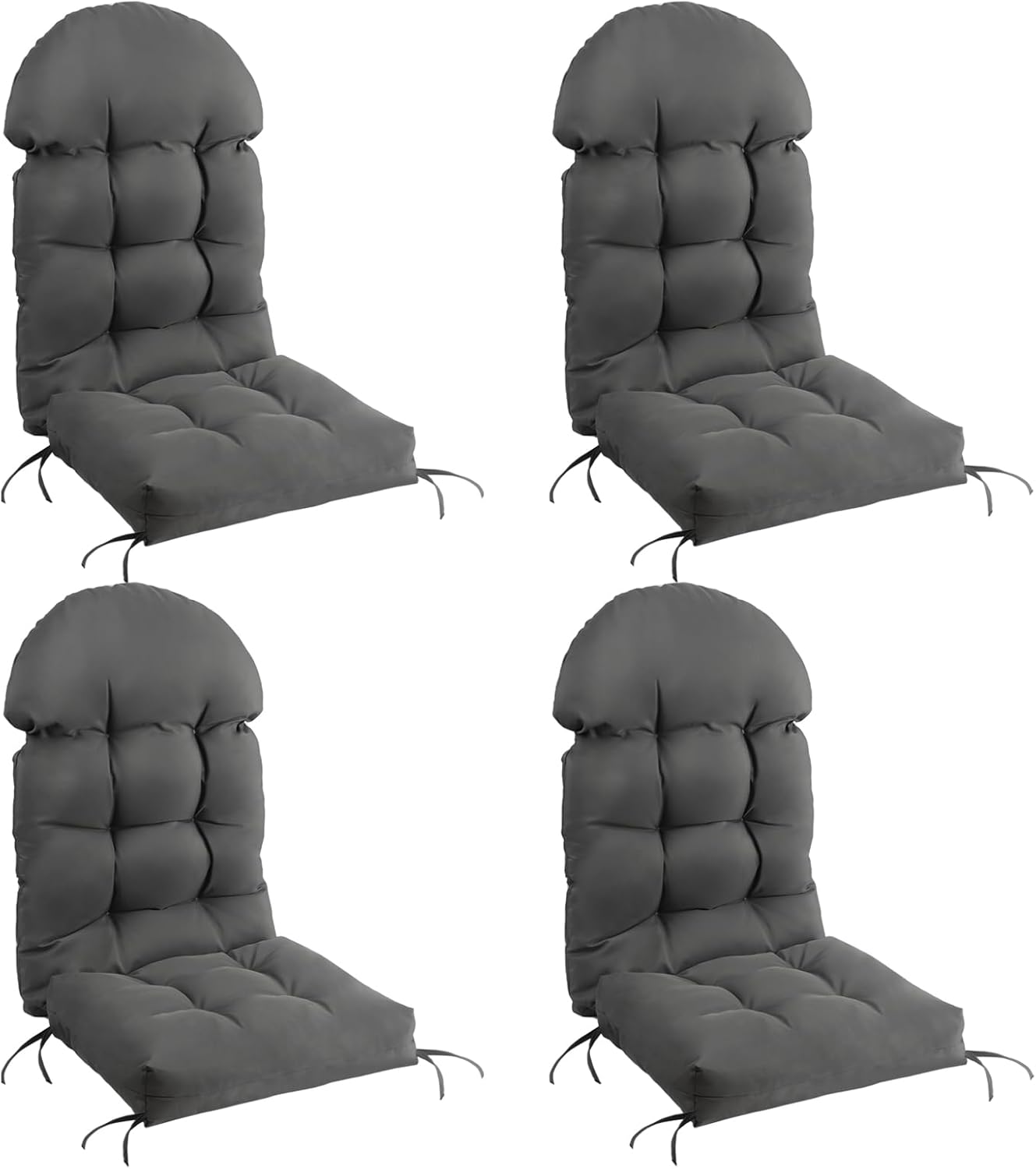 FUNBERRY Patio Chair Cushions Set of 4,Adirondack Chair