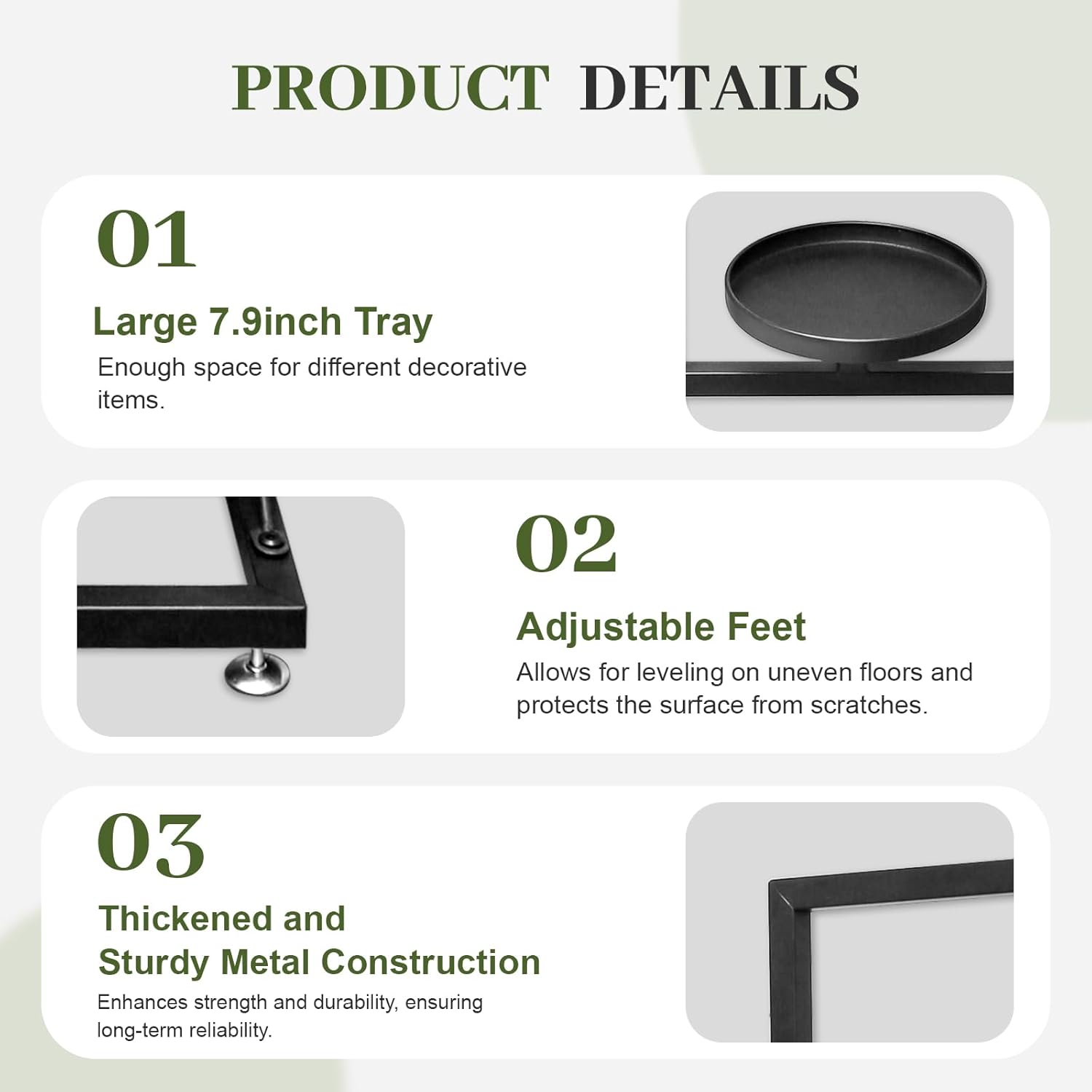 3 Tier Plant Stand, Metal Corner Plant Holder Indoor Tall Flower Display Rack for Multiple Plants Flower Pots Stand for Living Room Balcony Garden