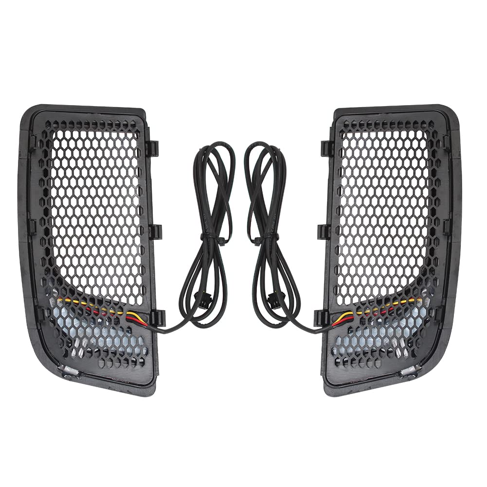 Amazon | TooHR ハーレー用 ローワーフェアリング LEDライト グリル