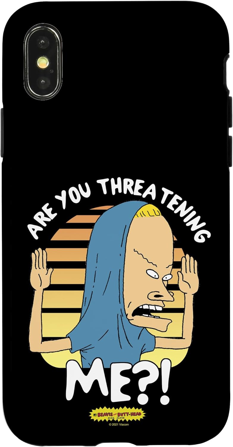 Beavis and Butt-Head Are You Threatening Me Case for iPhone 13