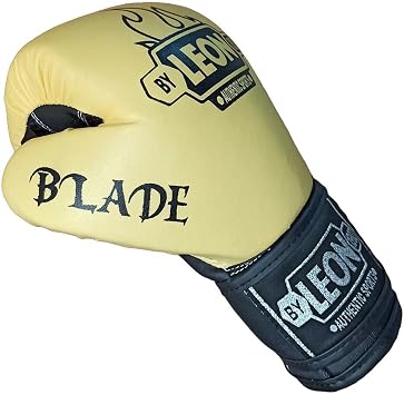 Leon Blade Training Boxing, Kick Boxing and Muay Thai Gloves Yellow