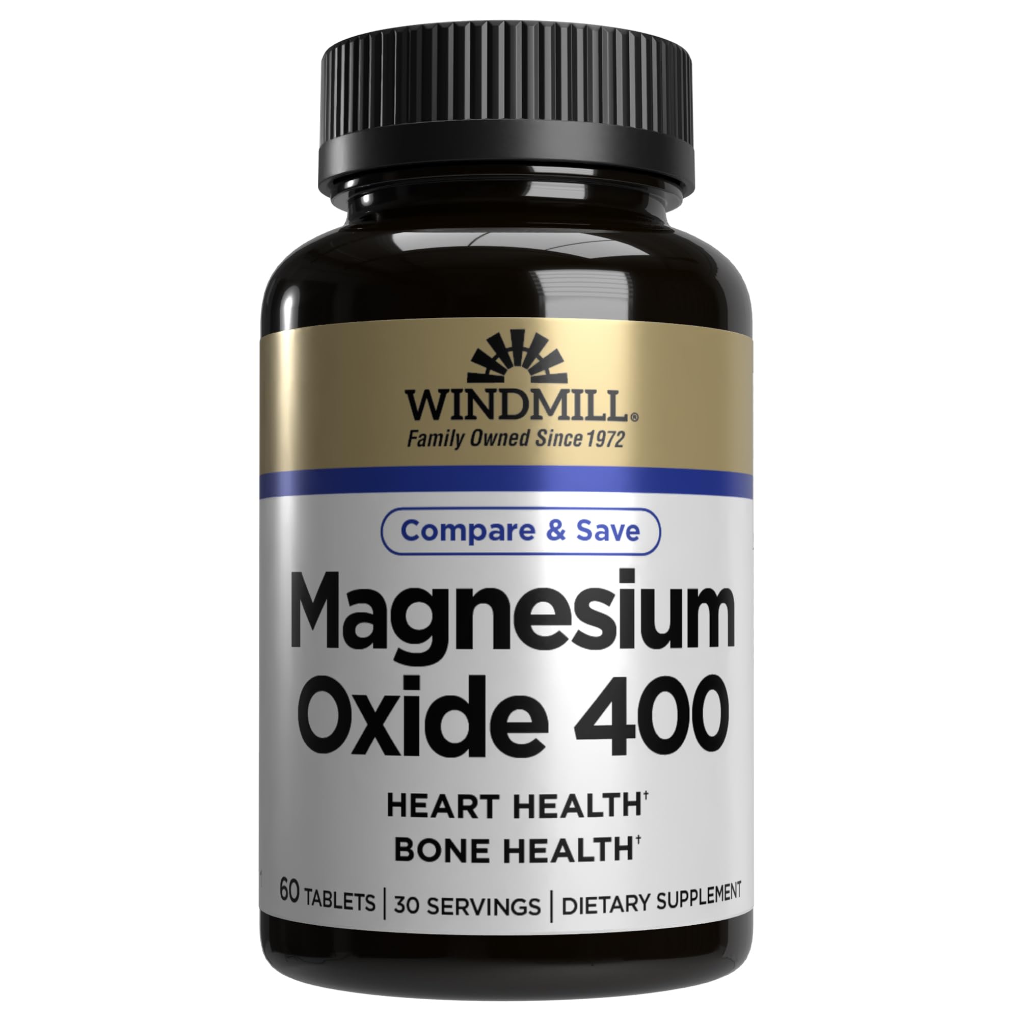 Windmill Magnesium Oxide 400, 60 Tablets