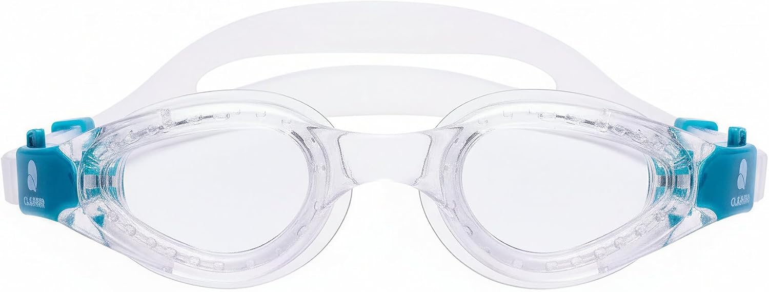 Clear'r Caiman Jr Swim Goggles - Kids Swimming Goggles, Anti-Fog, Anti-Scratch, UV Protection, Polycarbonate Lens for Kids 8+