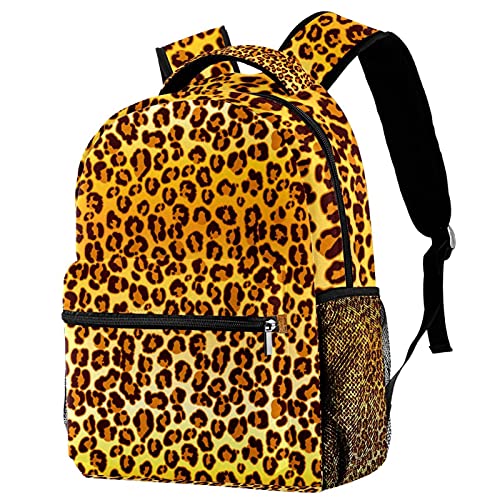 Sac à dos léopard pour filles et garçons évitant les fuites d'eau