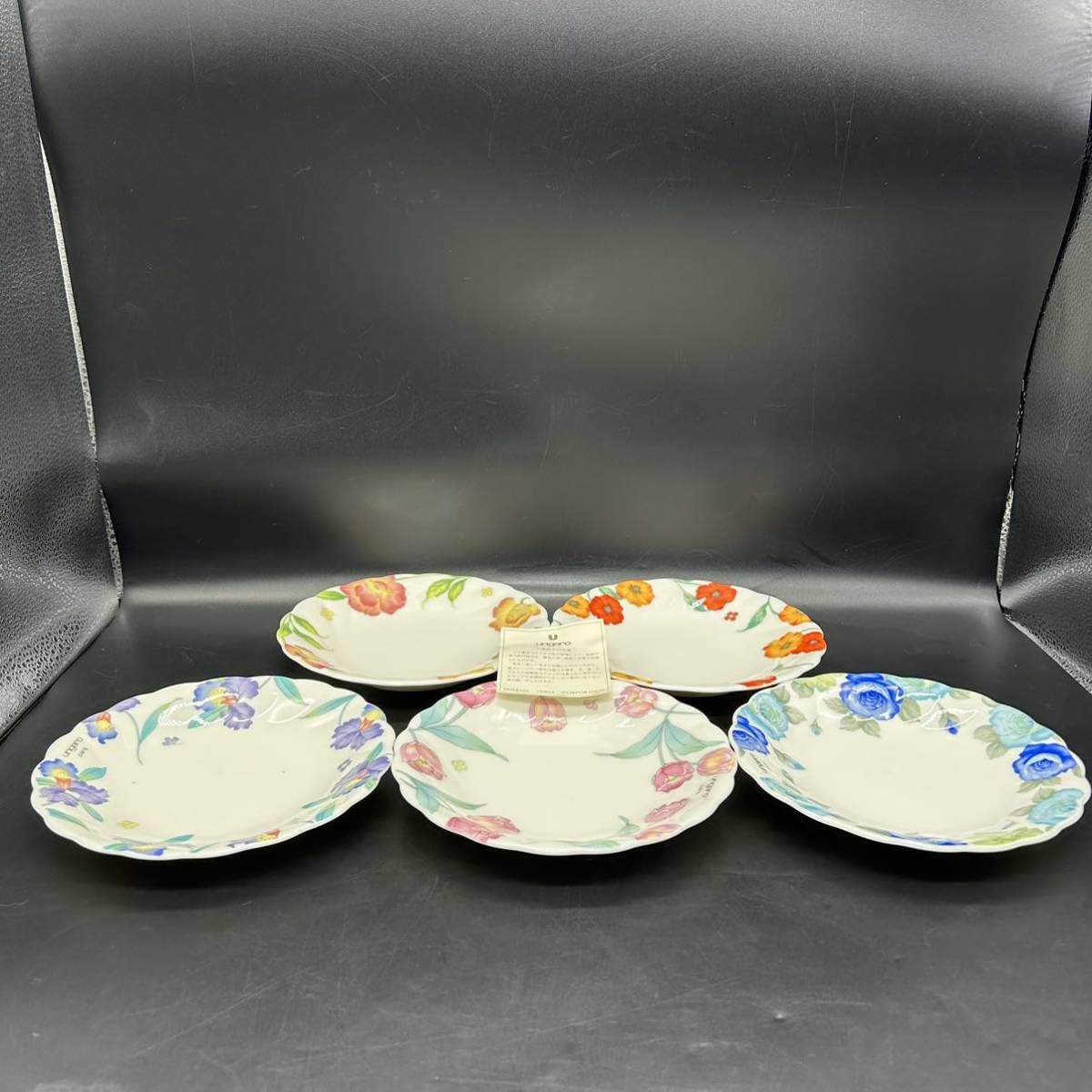 マエバタ プチケーキ皿5枚セット マエバタ プチケーキ皿5枚セット