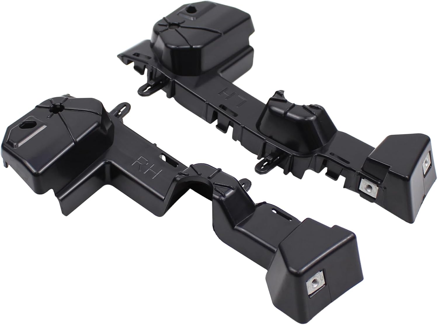 ApplianPar Front Driver and Passenger Side Bumper Bracket Guide for GMC Terrain 2018-2021 Left Right Pair