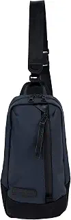 [マスターピース] ボディバッグ slick スリングバッグ (PU× ポリエステル×コーデュラナイロン, NAVY(ネイビー))