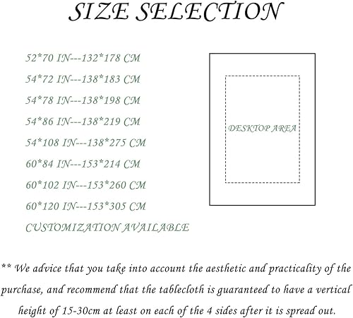 Miniatura 7 de Mantel rectangular de fiesta de 60 x 102 pulgadas, colorido con diseño de estrellas y lunares, color amarillo, lavable, duradero, para fiestas de