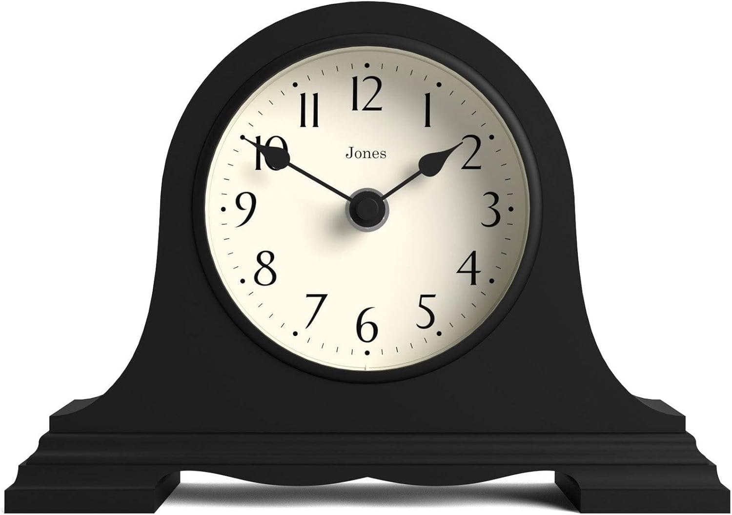 JONES CLOCKS® Speakeasy Mantel Clock | Traditional Napoleon’s hat Design |…