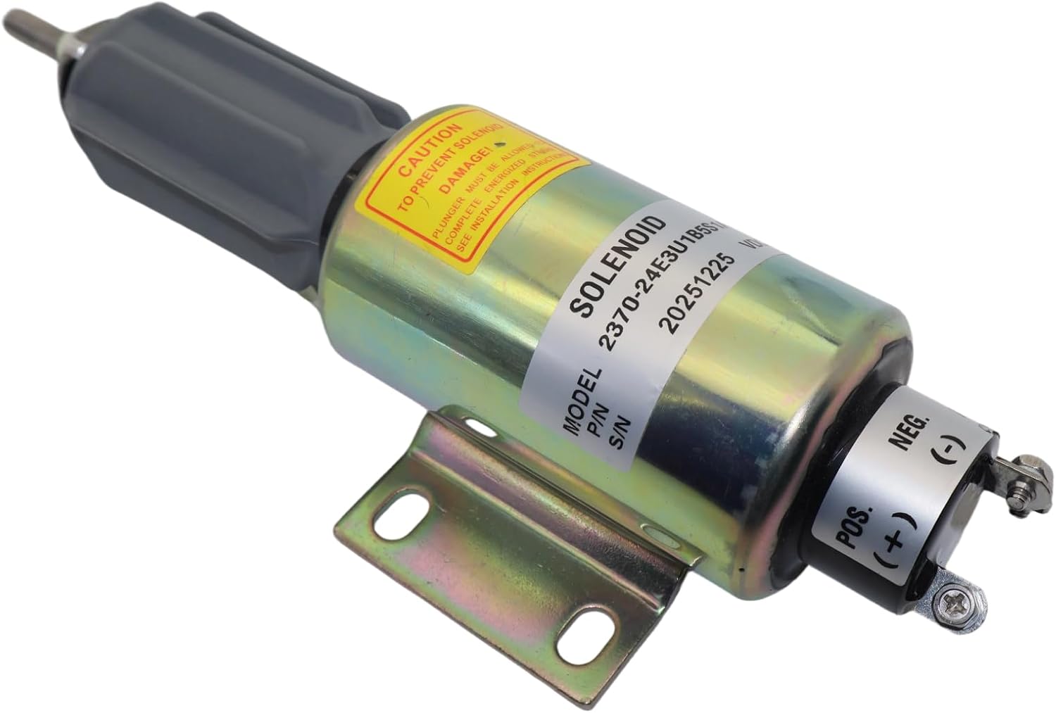 2370-24E3U1B5S1A 237024E3U1B5S1A 12V Fuel Shut Off Solenoid For Woodward Diesel Engine