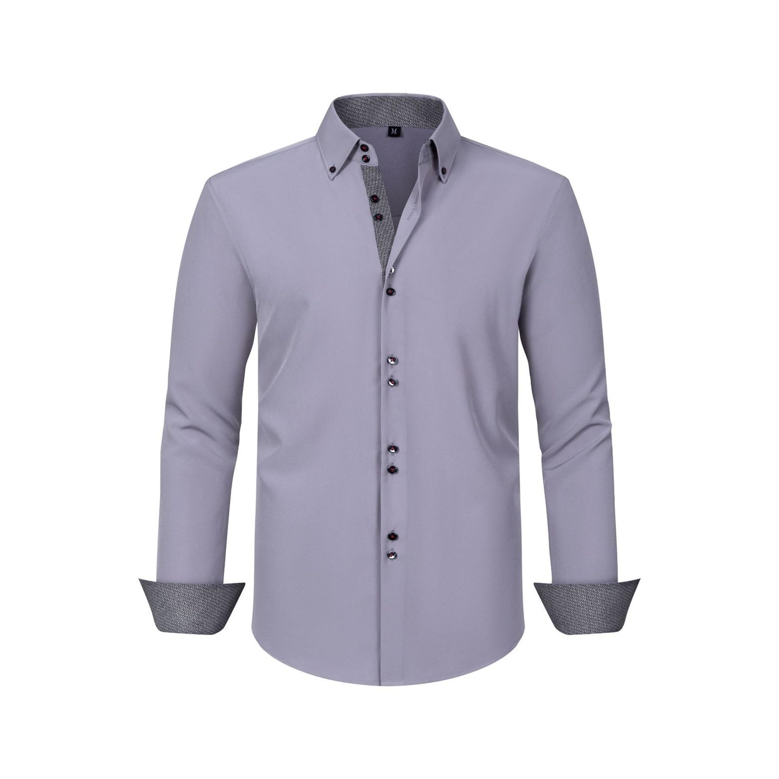 Camisas de vestir para hombre que no aprietan: diseño elástico y ajustado para fiestas 4