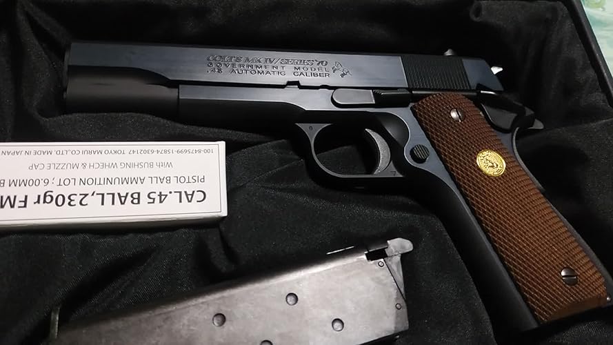 Amazon.co.jp: No53 Colt Government Mark IV Series 70 (gas blowback